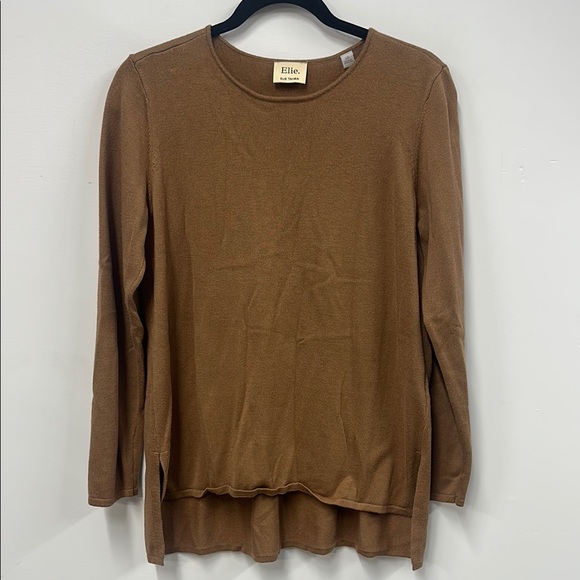 Elie Tahari Sweaters - Elie elie tahari Brown Long Sleeve sweater L